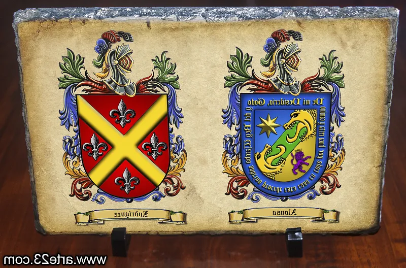 ¿Pueden dos apellidos tener el mismo escudo heráldico?