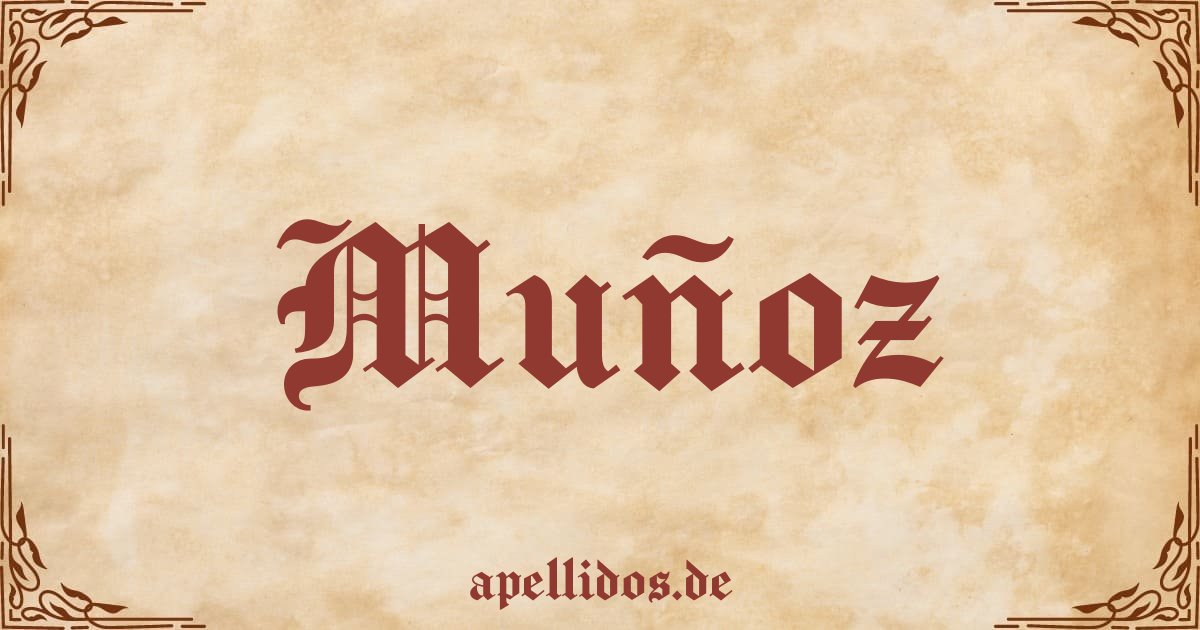 Apellido Muñoz