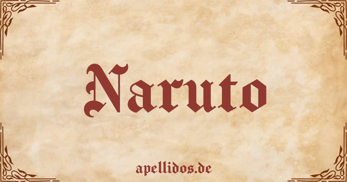 Apellido Naruto
